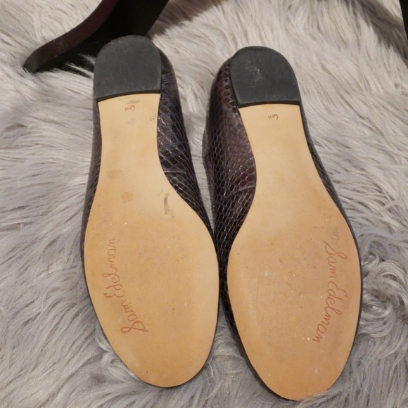 Sam Edelman snake leather flats - Picture 2 of 4